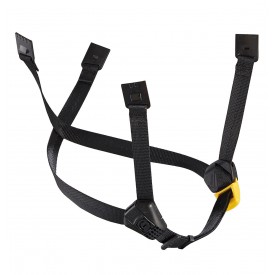 法國 Petzl DUAL chinstrap for VERTEX® and STRATO® helmets 標準款織帶 黃扣 A010FA00